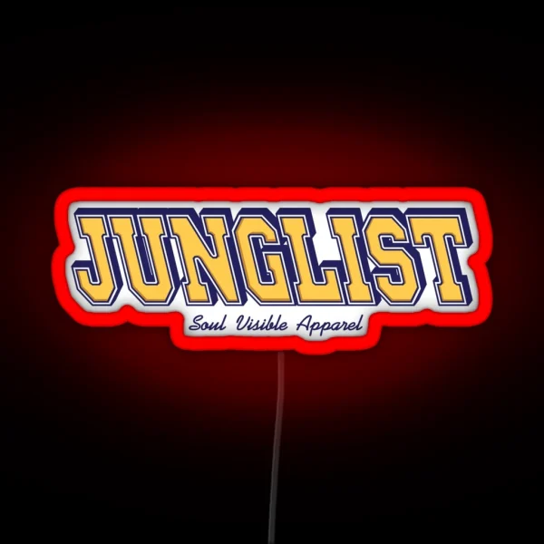 Junglist Jungle Music Lovers RGB Neon Sign