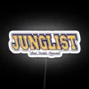 Vibrant RGB Neon Sign for Jungle Music Enthusiasts Decor