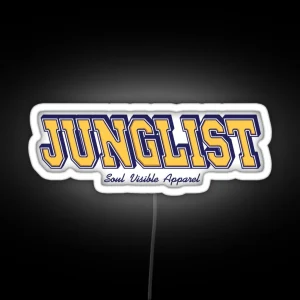 Junglist Jungle Music Lovers RGB Neon Sign