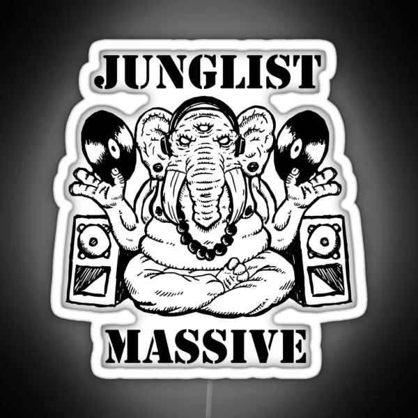 Junglist Massive RGB Neon Sign