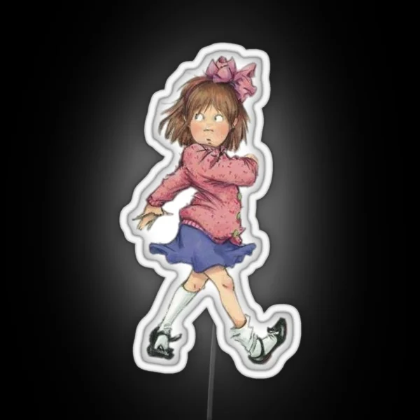 Junie B Jones Running From Adolescence RGB Neon Sign