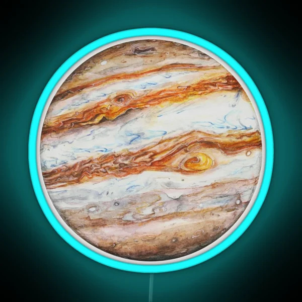 Jupiter RGB Neon Sign