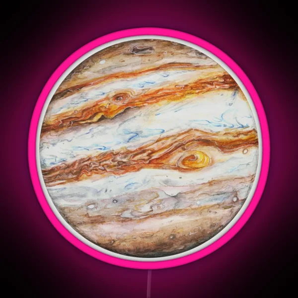 Jupiter RGB Neon Sign