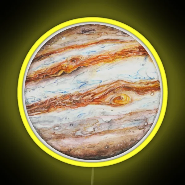 Jupiter RGB Neon Sign