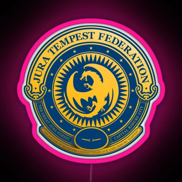 Jura Tempest Federation Seal RGB Neon Sign
