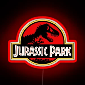 Jurrasic Park Classic RGB Neon Sign