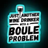 Witty neon bar decor for the oenophile with a carb concern