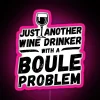 RGB LED Wine and Boules Sports Fan Personalized Neon Sign Decor