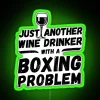 RGB Neon Sign with Wine and Boxing Typography Minimalist Design