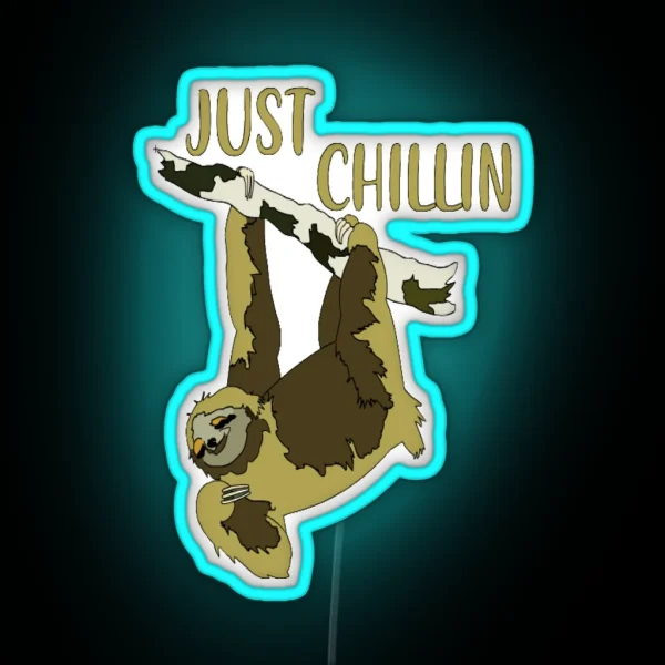 Just Chillin RGB Neon Sign