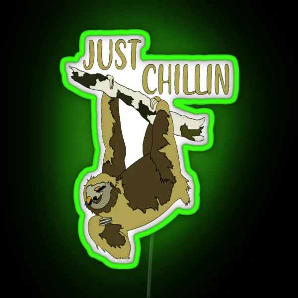 Just Chillin RGB Neon Sign