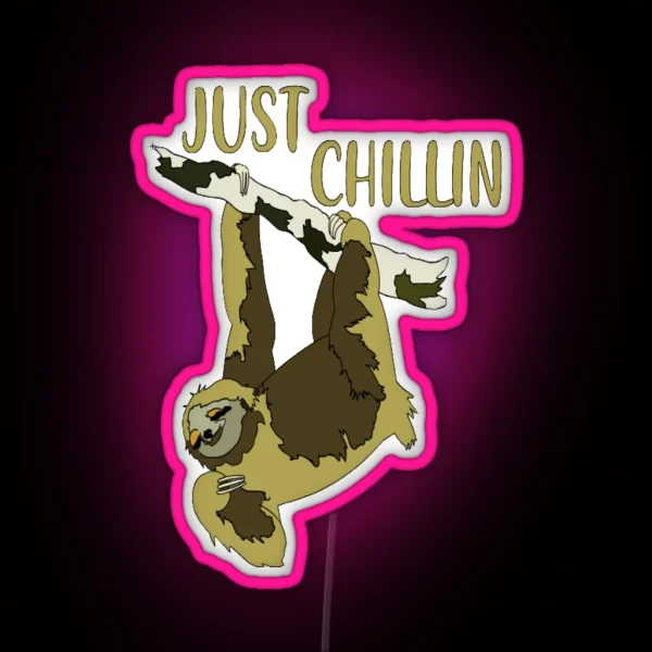Just Chillin RGB Neon Sign