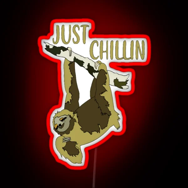 Just Chillin RGB Neon Sign