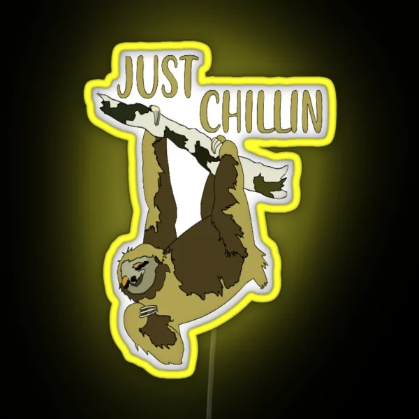 Just Chillin RGB Neon Sign
