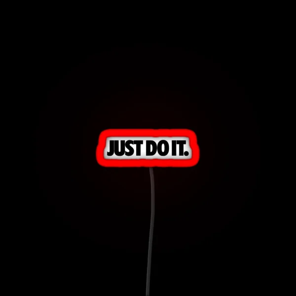 JUST DO IT NIKE RGB Neon Sign