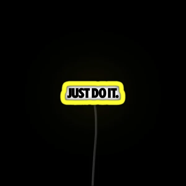 JUST DO IT NIKE RGB Neon Sign