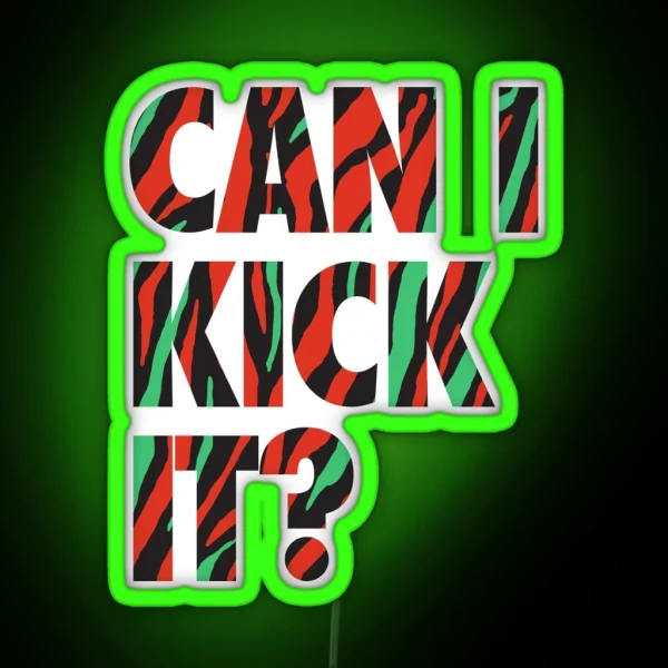 Just Kick It RGB Neon Sign