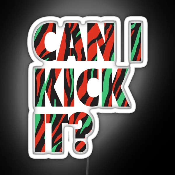 Just Kick It RGB Neon Sign