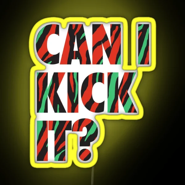 Just Kick It RGB Neon Sign