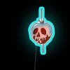 Neon Sign with Appetizing One Bite Theme in Vibrant Colors