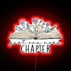 Book lovers, ignite your reading passion with this vibrant sign.