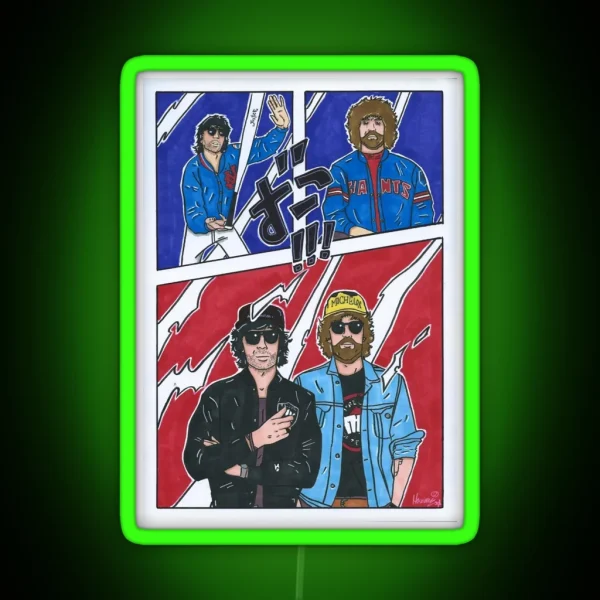 Justice RGB Neon Sign
