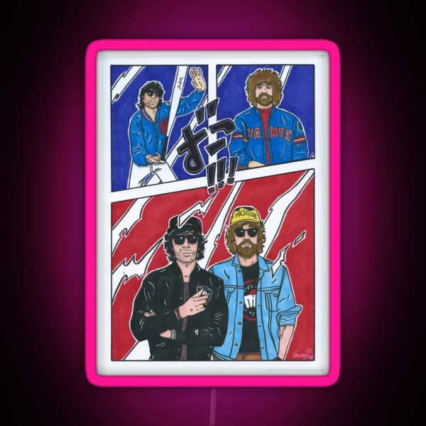 Justice RGB Neon Sign