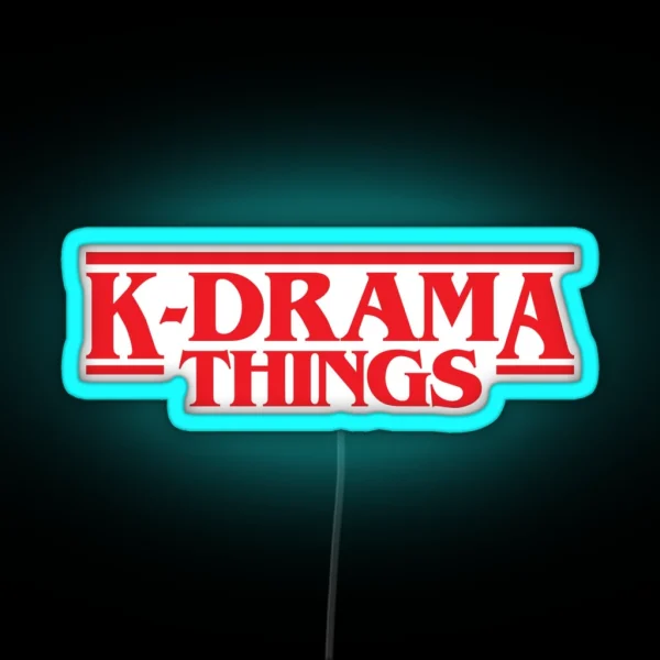 K Drama RGB Neon Sign