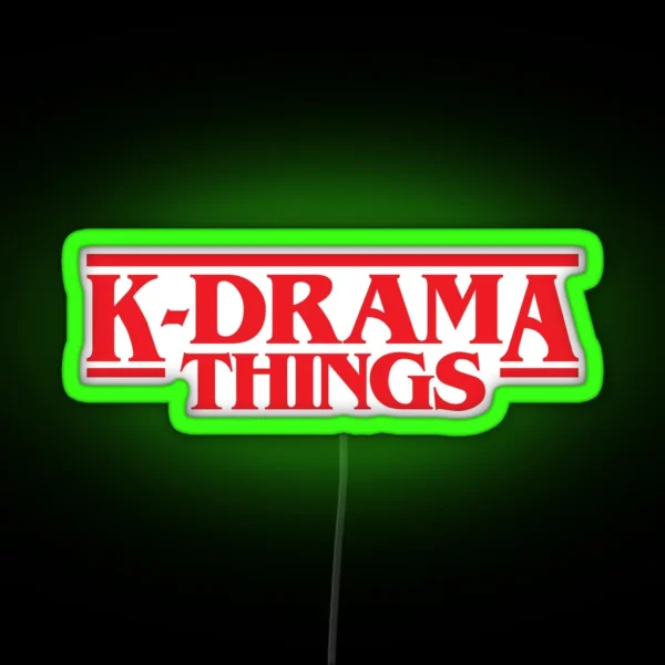K Drama RGB Neon Sign