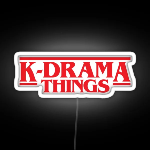 K Drama RGB Neon Sign