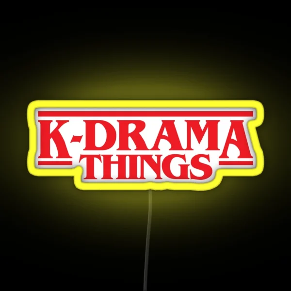 K Drama RGB Neon Sign