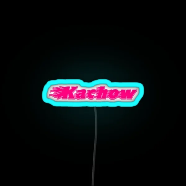 Kachow RGB Neon Sign