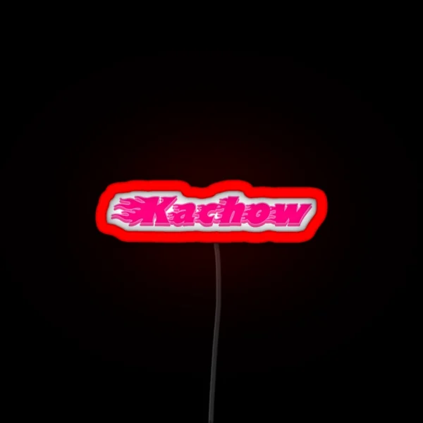 Kachow RGB Neon Sign