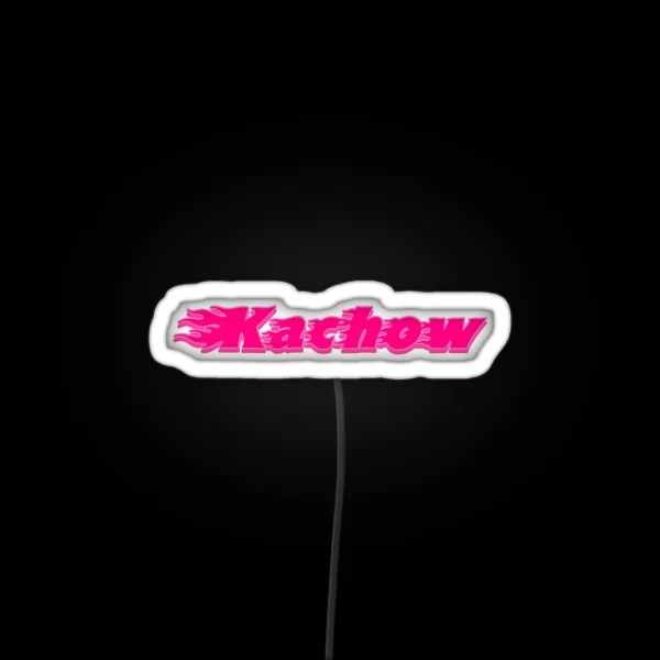 Kachow RGB Neon Sign