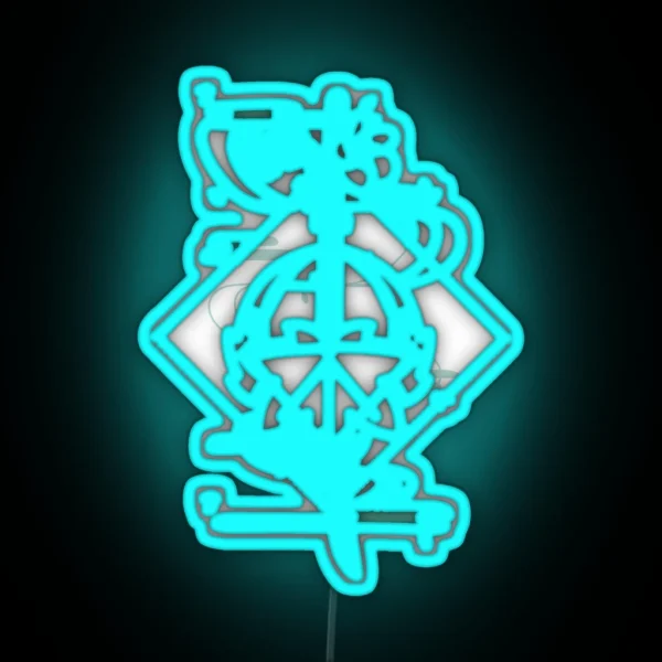 Kaedehara Kazuha Constellation Design RGB Neon Sign