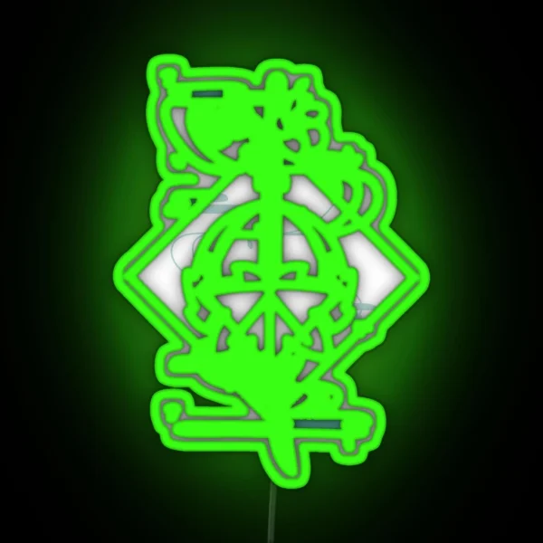 Kaedehara Kazuha Constellation Design RGB Neon Sign