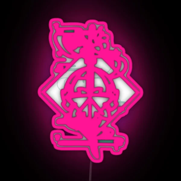 Kaedehara Kazuha Constellation Design RGB Neon Sign