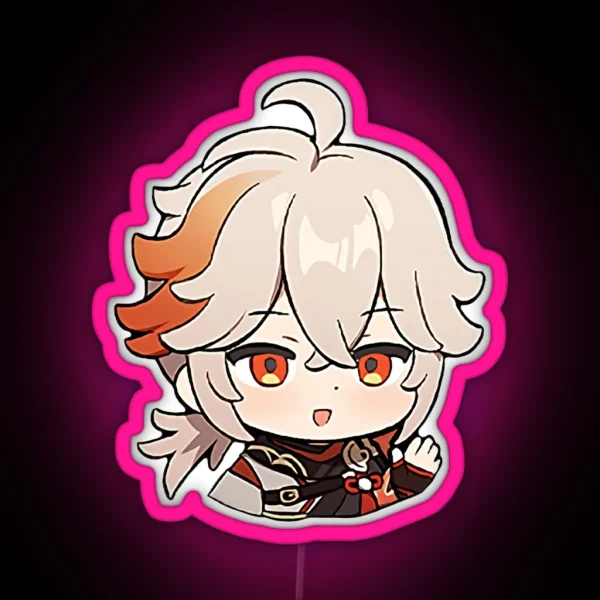 Kaedehara Kazuha Genshin Impact Led Hello RGB Neon Sign
