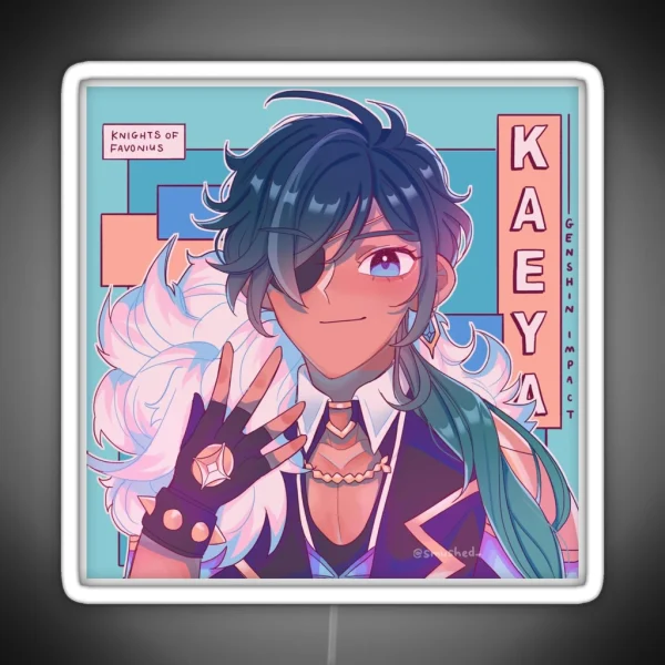 Kaeya RGB Neon Sign