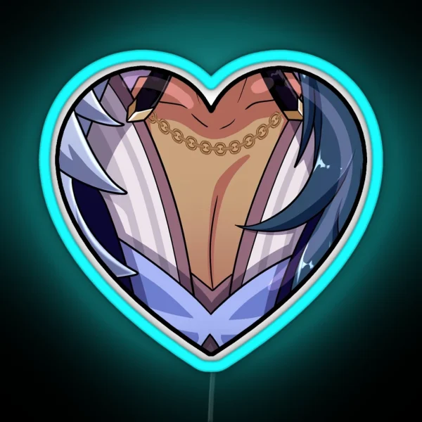 Kaeya Tiddies RGB Neon Sign