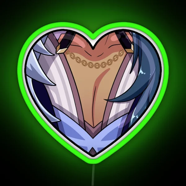 Kaeya Tiddies RGB Neon Sign