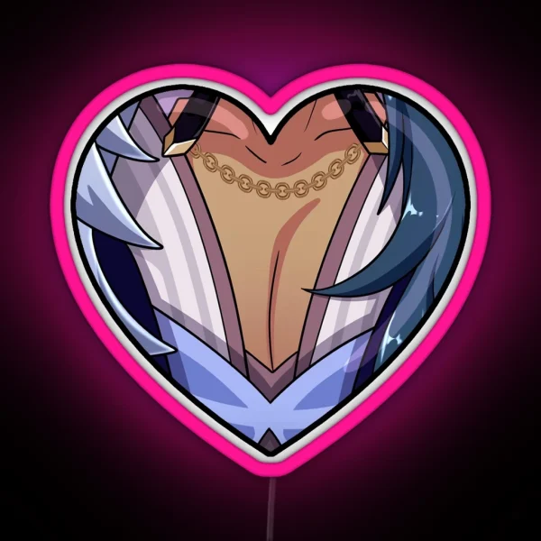Kaeya Tiddies RGB Neon Sign