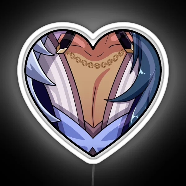 Kaeya Tiddies RGB Neon Sign