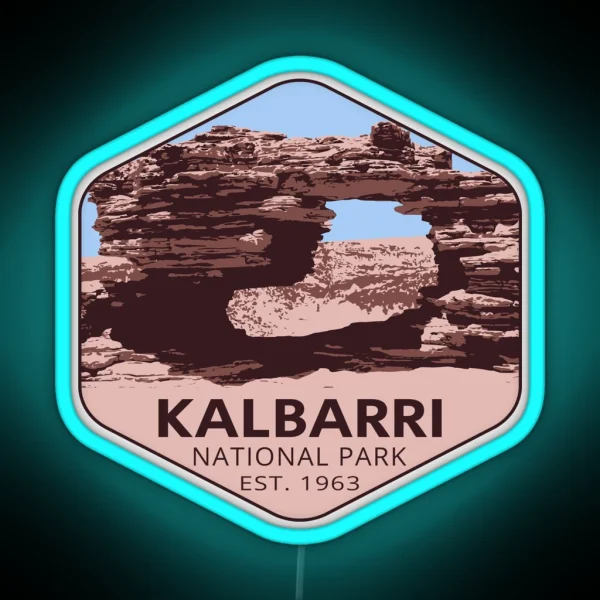 Kalbarri National Park RGB Neon Sign