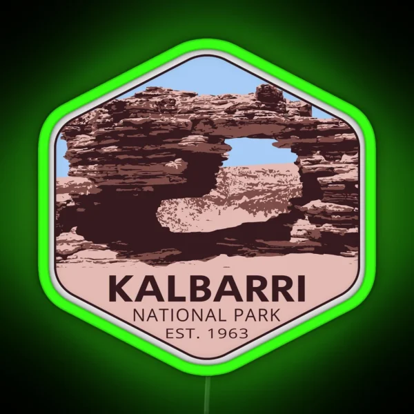 Kalbarri National Park RGB Neon Sign