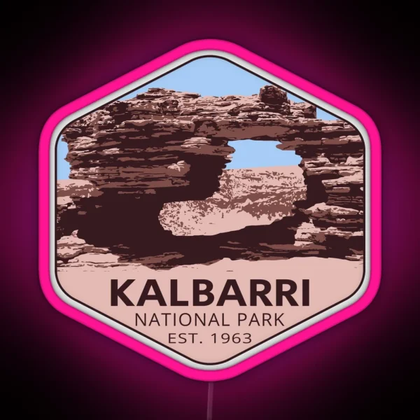 Kalbarri National Park RGB Neon Sign