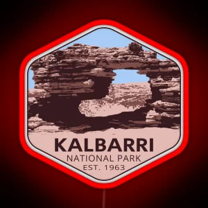Kalbarri National Park RGB Neon Sign
