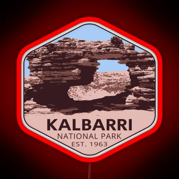 Kalbarri National Park RGB Neon Sign