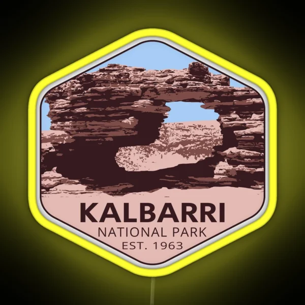 Kalbarri National Park RGB Neon Sign