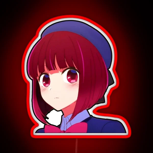 Kana Oshi No Ko Anime Led Kana Arima Decals Anime Oshi RGB Neon Sign